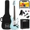 Best Choice Products 39in Full Size Beginner Electric Guitar Kit with Case, Strap, Amp, Whammy Bar